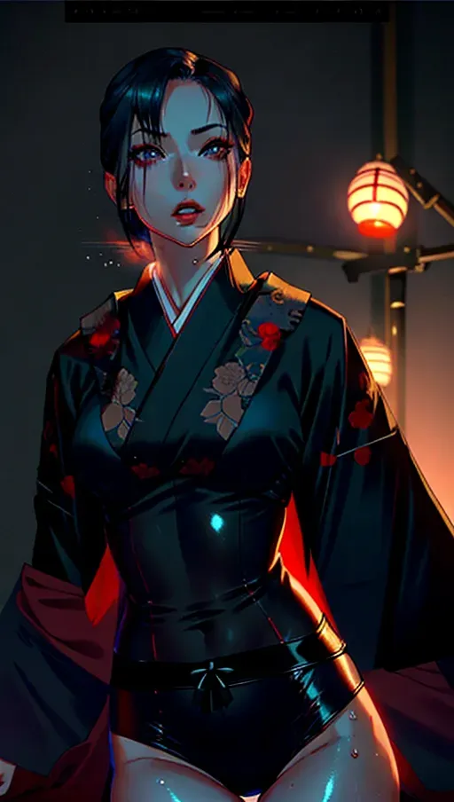 1girl, half body , detailed face, beautiful::5, gorgeous::5, attractive::5, pretty::5, stunning::5, sexy::5, flawless::5, shapely::5, sensual, dirty::5, fatal, lethal, deadly, hurt::5, bruised::5, feudal japan::5, japanese , seductive, surprised, startled, stunned, attacked, ambushed, assaulted, frightened, terrified, alarmed, scared, spooked, panicked, fearful, terrorised, moody lighting::5, night::5, short hair, dark hair, black hair, parted hair, almond shaped eyes, thin lips, solo , masterpiece, ultra high res, professional, photo referenced::5, soft feminine facial features, 27 years old, slender, slim, lean, lithe, pale skin, stockings, thin stockings, black stockings::5, kimono, dark blue kimono, saliva, saliva dripping, summer, thin clothing, sweat, sweaty skin, shiny skin, purple eyeliner, small breasts::5, head twisted, head turned, breasts covered, covered breasts, bra, blood::5, bleeding::5, pain::5, crimson, feet, foot, dorsal, barefoot, bare feet, toes, toe,