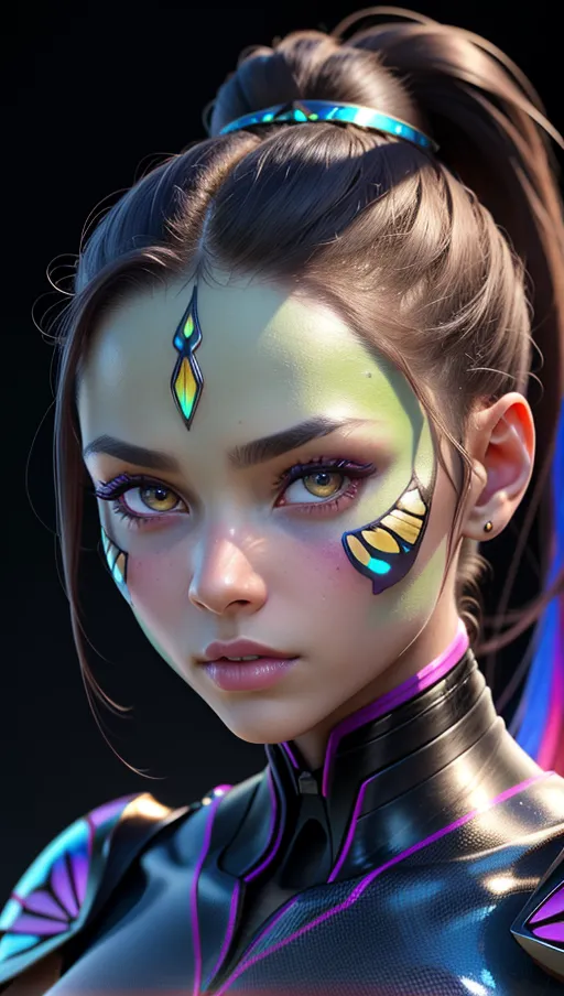 AI Art by MAGENTA CHARIZARD | Dopamine Girl