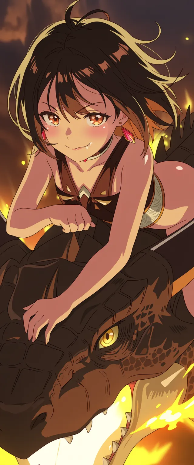 AI Art by MAGENTA CHARIZARD | Dopamine Girl