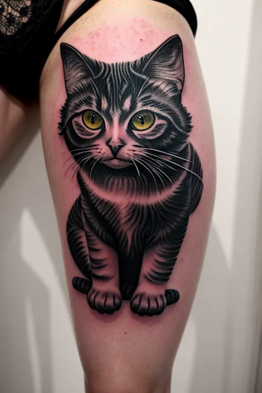 A pussy tattoo
