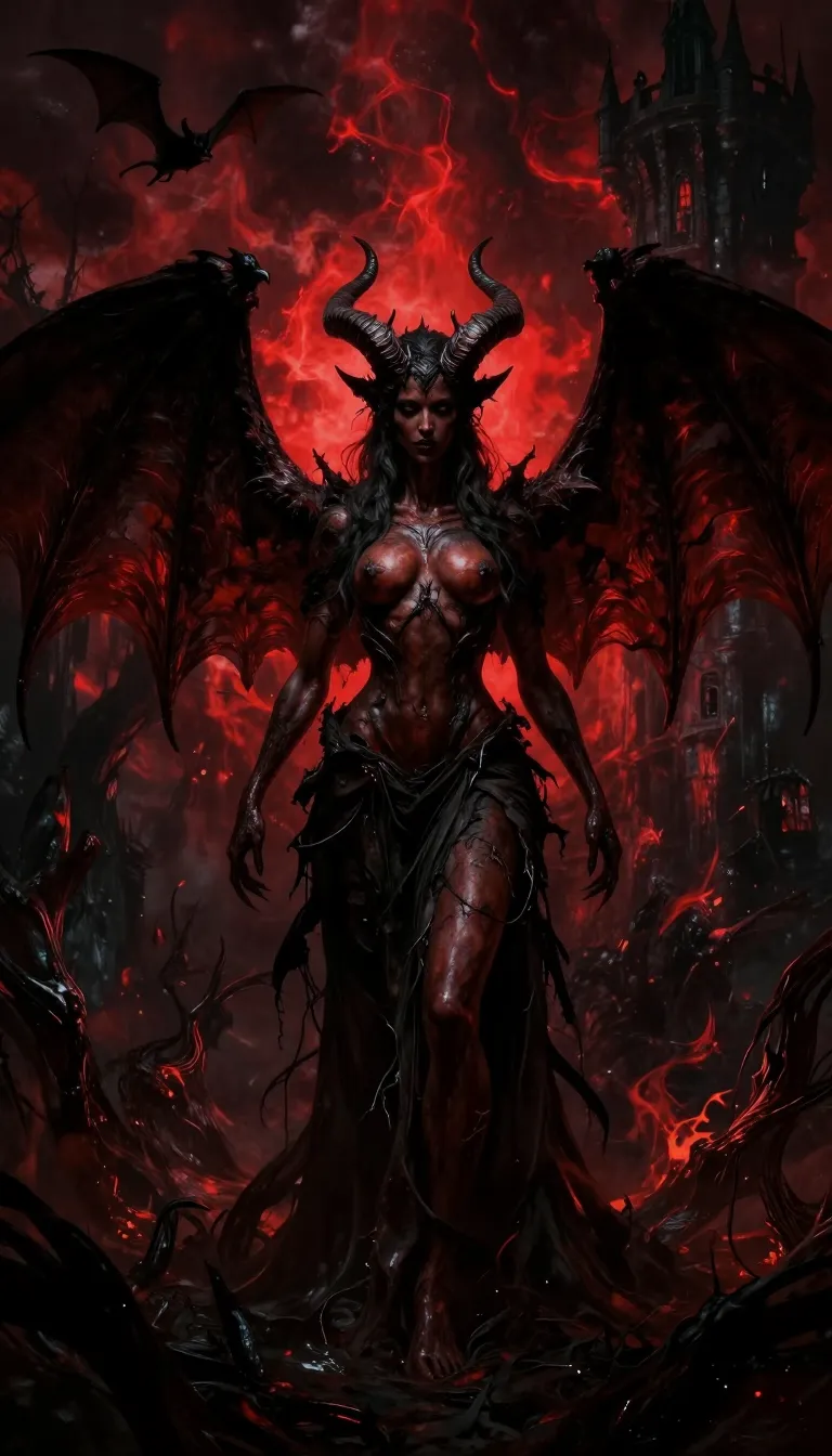 AI Art by MAGENTA CHARIZARD | Dopamine Girl
