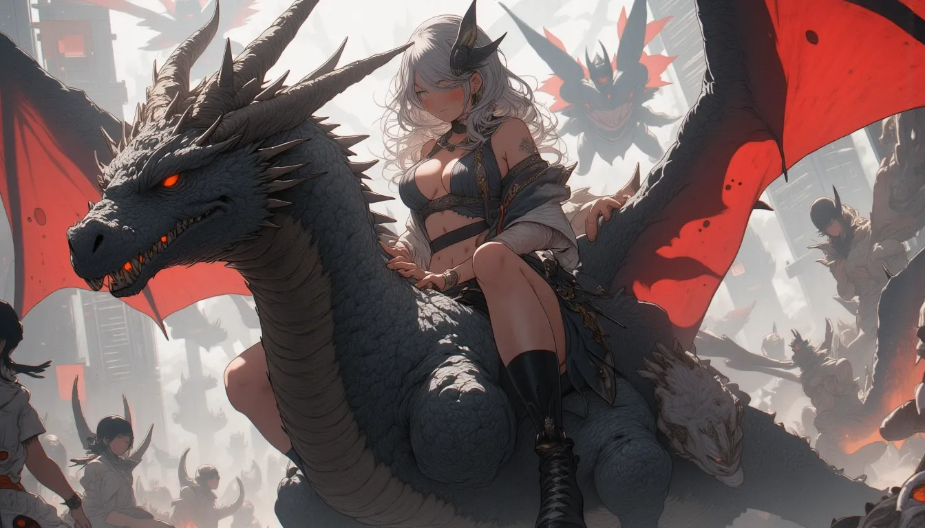 AI Art by MAGENTA CHARIZARD | Dopamine Girl