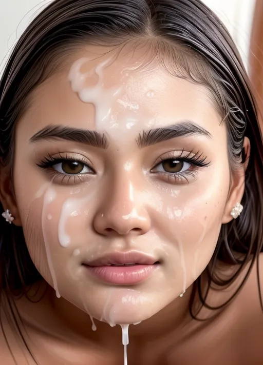 best quality, masterpiece, real, image shows spectacularly cute skinny petite youthful cute nubile girls with thick wet runny spurts of cum all over their faces, realistic thick spurts of semen on faces, meticulously differentiated semen on faces, image shows thick opaque globs of wet realistic semen on girls faces, realistic semen, semen on face, image shows thick globs of semen on faces, faces partially obscured by thick opaque spurts on foreheads and eyebrows, image shows girls very very skinny petite bodies and cute thighs, image shows two spectacularly cute stunning petite with skinny waist stylish preppy fun outrageously flirty 19yo filipina latina college women sexy posing together kneeling upright looking up showing off their immaculately realistic slightly wet faces and very tight extremely small revealing shirts, each girls has a flat chest and very skinny waist with cute thighs, each girl is ultra finely detailed and realistic with thick spurts of cum on her face, each girl is skinny petite with cute thighs, perfect facial features adorned with cum, RAW color, facial cumshots, image shows realistic thick opaque spurts of realistic creamy milky cum on girls faces, image shows realistic wet runny cum on girls foreheads and eyebrows,, image shows each girl with two immaculately realistic small narrow spurts of wet watery runny cloudy slightly gelatinous coconut water on their foreheads and gently sliding down faces. opaque wet spurts of runny sticky slightly gelatinous cloudy coconut water on girls faces. wet spurts on faces only. the wet opaque spurts of cloudy coconut water follow the contours of the girls faces and are slightly absorbed into skin. sticky runny cloudy coconut water on faces. semi close up. sharp focus. faces in focus.1immaculately realistic professional photo. realism. realistic. each human woman is realistic and lifelike. each woman is slightly unique with unique perfect facial features. immaculately realistic image. semi close up image. image shows absolutely stupendously realistic human womens faces and hair. every aspect of the human women is realistic and lifelike. each woman has spectacularly beautiful realistic rendered eyes and pretty eye lashes. every aspect of the photo is realistic and lifelike.