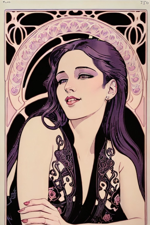 ((((Erotic art nouveau bad-girl art full color lithograph illustration)))), ((full color)), extreme closeup pov navel, sniffing a black rose, gorgeous young nude redhead woman, completely naked, beautiful face, (sexually aroused smile), ((alluring smile)), (((seductive expression))),((((flirting)))), beautiful eyes, ((((looking at me)))),(((looking into my eyes))), ((legs spread open)) ,(((showing pussy))),((looking at viewer)), in a rose garden full of black roses,