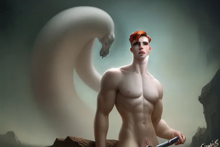 a digital painting of,chris evans,naked,shooting from a high point,huge dick,five fingers per hand,gorgeous face,beautiful lips,curved eyebrows,pale skin,peaceful,surreal,smooth,bokeh,editorial,artstation
