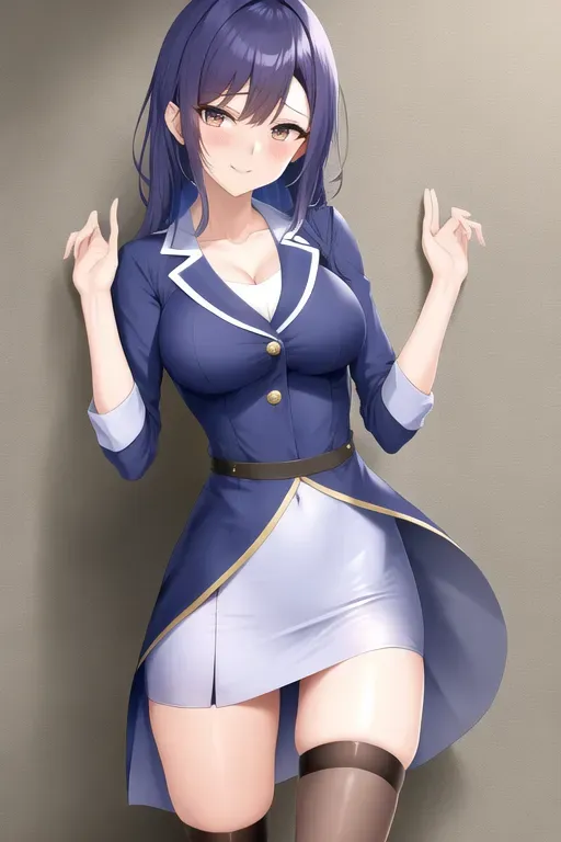 Kono Subarashii, flirting, against wall, miniskirt, pussy flashing, upskirt
