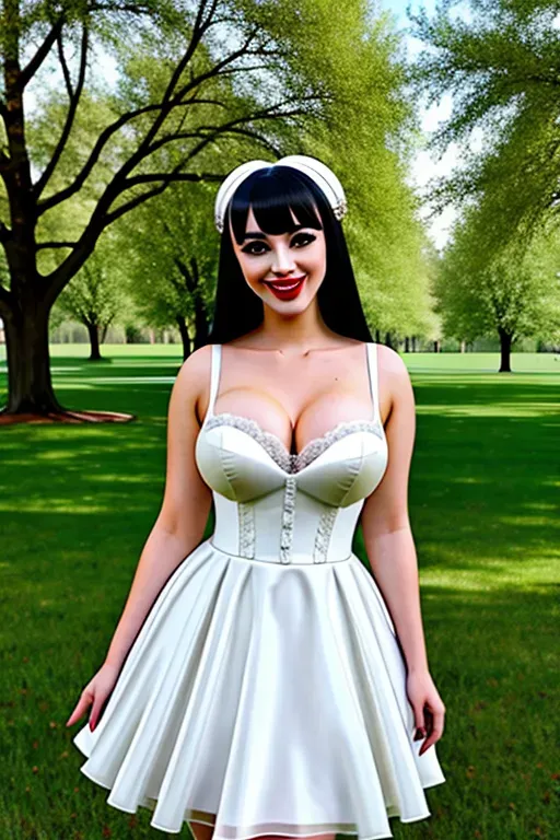 a professional glamour 32.4k resolution photo shot of a gorgeous 18 year old Lolita girl,horny, sexually excited,sexually aroused,smiling coyly, sheer see-through white Lolita dress,small natural tits,sultry look,mascara, lipstick ,bangs,pussy,vulva,charming face,beautiful lips,pale skin,highly detailed,8k,studio lighting,ultra realistic