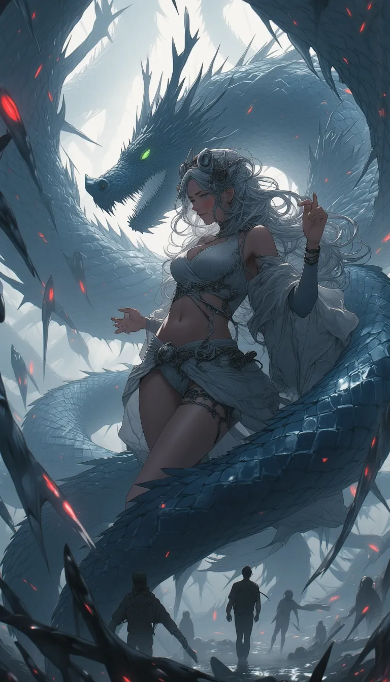 AI Art by MAGENTA CHARIZARD | Dopamine Girl
