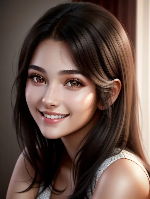 Dopamine Girl 8k High Resolution Mega Photorealistic Portrait Of A Beautyfull Twenty Year Old 