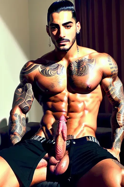 (((A 8k high resolution full body shot of sex scene))), ((((MALUMA)))) ((((photorealistic)))) highly detailed top-quality image of Maluma on his back (((Legs spread wide, lightly hairy assshole exposed, leaking cum))) ((((Maluma taking a huge dick in his ass while he sprays cum all over himself)))), ((Face like hes in pain but also having the best orgasm of his entire life, aching)) (((((Maluma has a perfect highly detailed male anatomy penis like a pornstar)))))