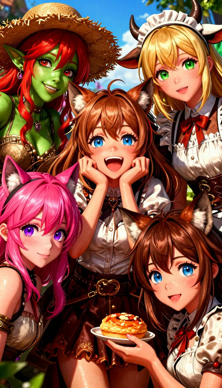 AI Art by MAGENTA CHARIZARD | Dopamine Girl