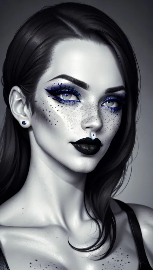 Dopamine Girl Replicate Inspiration Face Freckles Black Lipstick 2zxgwgm1lx8 5587