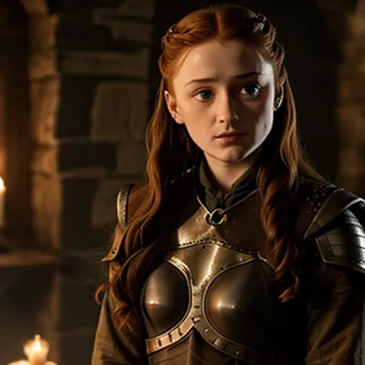 Young season 1 Sansa Stark, cute and adorable, small breasts, wearing girly bra and panties, she is being raped brutally by a medieval man