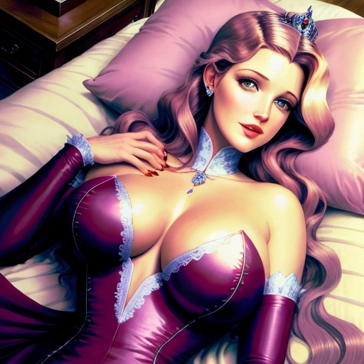 Princess Drew Barrymore, hypnotic breasts, dominant, sleep-inducing, spirals