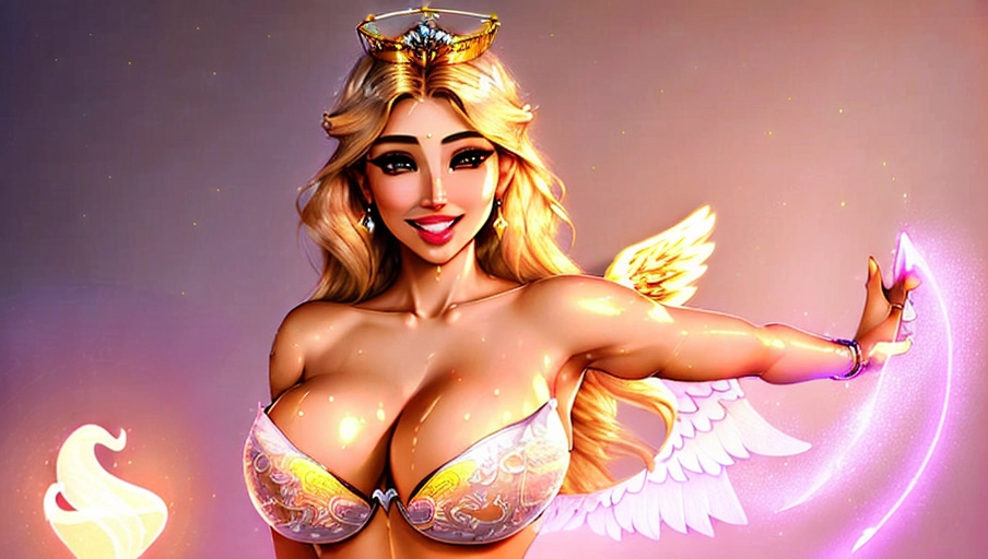((a 64k high detailed photo of body shot of Female)) HDR Professional ((In Lingerie))) ((Has sex Attire)) Godly Ultra Detailed Best Quality Most Detailed ((Angel Wings)) Angelic Lighting Love Hope Magic casting Crown Smiling Queen happy Glory Warrior Angels Angelics Positivity Happiness ecstasy enraptured sweaty saving God Royalty Morality Goodness True Good Power Force Authority Ethical Saviour Halo short Hair Always and Forever Sentimental in heat hot ultra hot best best lighting tantric Neutral Brilliant Logical Compassionate Perfect Perfection Exciting Integrity Winged Courage Purity Harmony Beauty mark on upper lip ((Female)) Ethereal Lighting Celestial Lighting ((With God Item)) ((God Tech)) with items of power God Wings ((Afterlife Light)) (Perfect Tits) (Perfect Ass) (Perfect Pussy) ((((((Love Worship)))))) ((((Best Female Orgasm Face)))) ((Happy Expression)) ((smiling))