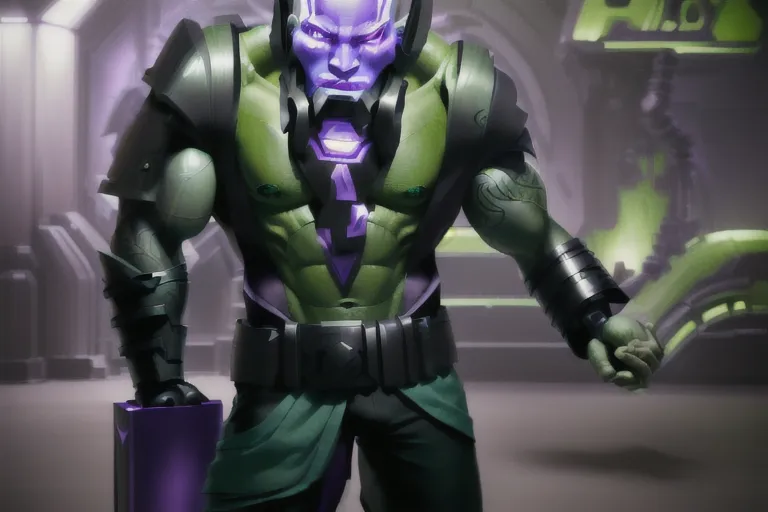 Mirialan, Muscular male, (((green skin))), black tribal tattoos, long black hair, purple eyes, cheerful, gray shirt, gray pants, futuristic clothing, alien, sfw, headshot, masterpiece, absurdres, ((((solo focus)))), 8k, perfect edges, ultra realistic, perfect anatomy, low light, perfect face, fine details, realistic shaded, photoshoot, male