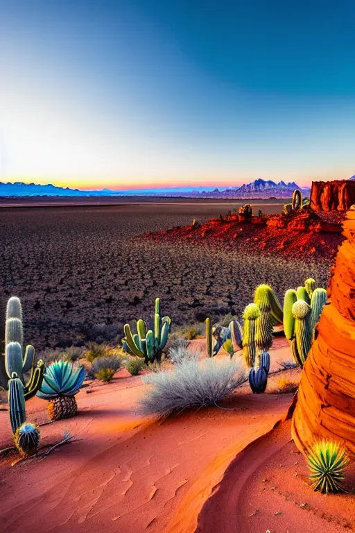Photograph of Arizona desert,
8k,
Professional,
High-res
