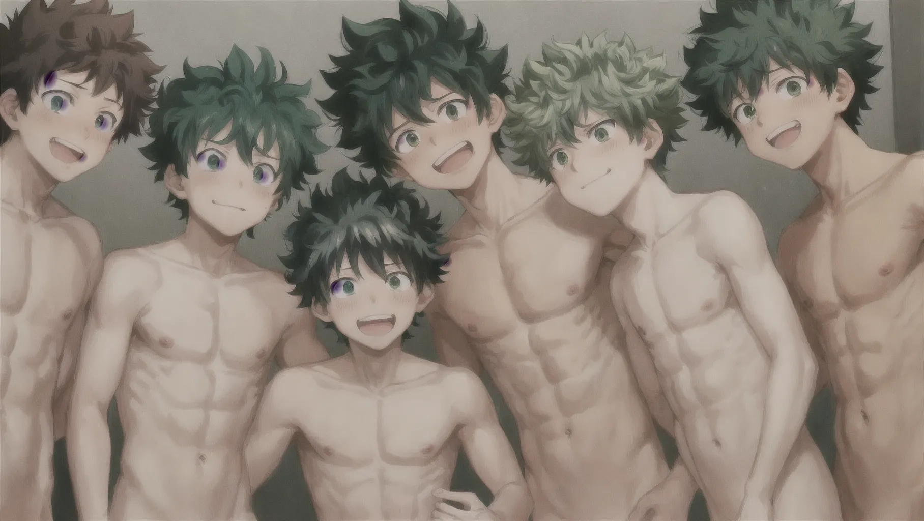 izuku midoriya and Katsuki , nude, nude boys , sex