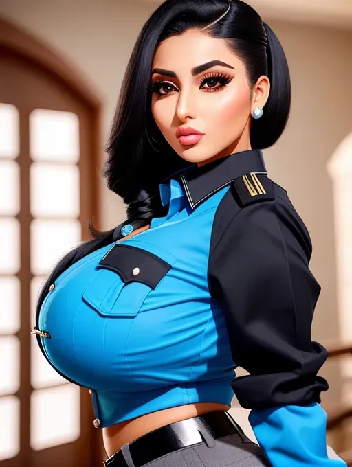 Dopamine Girl Gorgeous Arab Woman Photo Gorgeous Attractive Face Huge Bimbo Lips Enormous