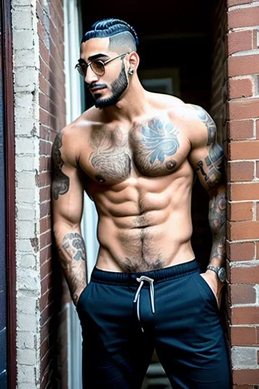 masterpiece realistic, best high quality, gay anal sex, fuck, fully nude Maluma on a fire escape being fucked from behind by a man with his pants around his ankles, penis in asshole, jerking his dick, fucked hard at nighttime, sweaty summer sex