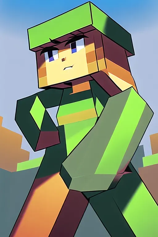Alex from minecraft