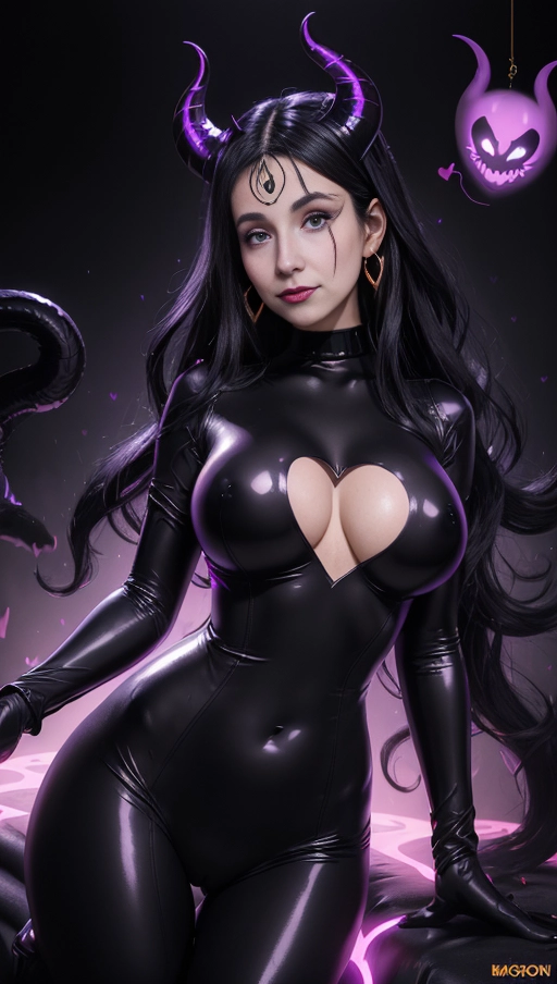 best quality, (((ultra high res))), (((detailed face and eyes))), (perfect face), (big shining heart choker), earrings, jewelry, (((big glowing succubus mark))), ((((big glowing succubus bodymark)))), (conjuring), witch, ((very long voluminous hair)), (((black gloves))), (((black hair))), (((symbiote goo hair))), (((golden bracelet))), (((huge golden hair cuff))), (((black skintight neckholder))), ((face closeup)), lipstick, (((((black demon tail))))), ((black long sleeves)), ((purple glowing heart)), (((demon mark))), heart on womb, (((straight black hair))), ((purple glowing clothes)), ((purple luminescent)), (((huge cameltoe))), ((((purple goo everywhere)))), (((symbiote girl))), ((((symbiote goo suit full cover)))), ((goo tail)), (((((bodysuit full cover))))), (((very very huge boobs))), (((bedroom))), ((heart pasties)), ((from below))