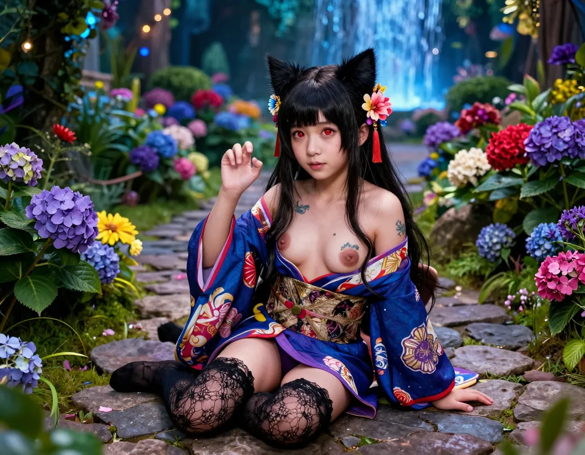 AI Art by MAGENTA CHARIZARD | Dopamine Girl