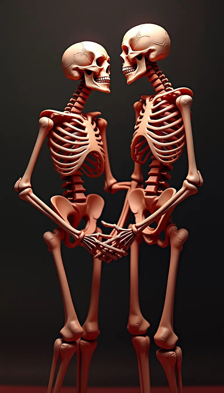 Skeletal romantic Lover