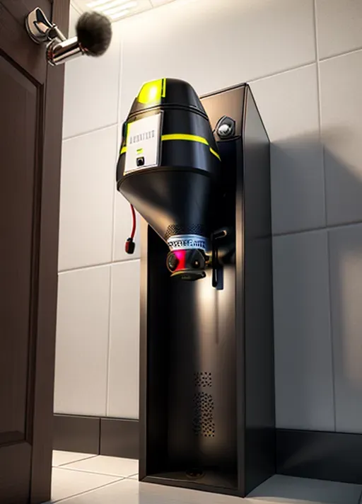 A furry urinal drone.