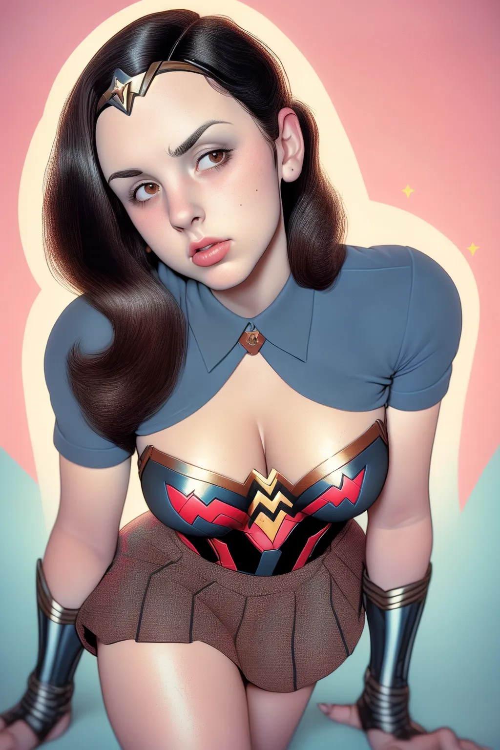 AI Art by Blue Dreamer | Dopamine Girl