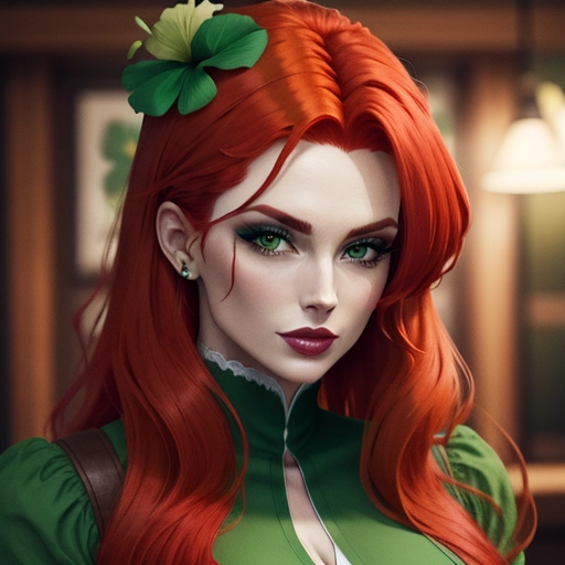 Make them Irish and wear green with red hair