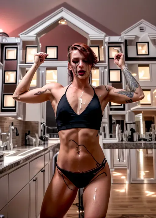 replicate inspiration face, hardcore sex, full penetration, creampie,
dpmg_face_cum_v1, accurate cum facial, cum in mouth, drooling cum,
goth, (piercing), trap, shemale,
<lora:dpmg_muscle_girl:0.5>, fit, abs, pale, (auburn hair), muscular, Sweating, topless, nude
<lora:dpmg_add_detail:0.5>, (best quality),
beautiful, masterpiece,