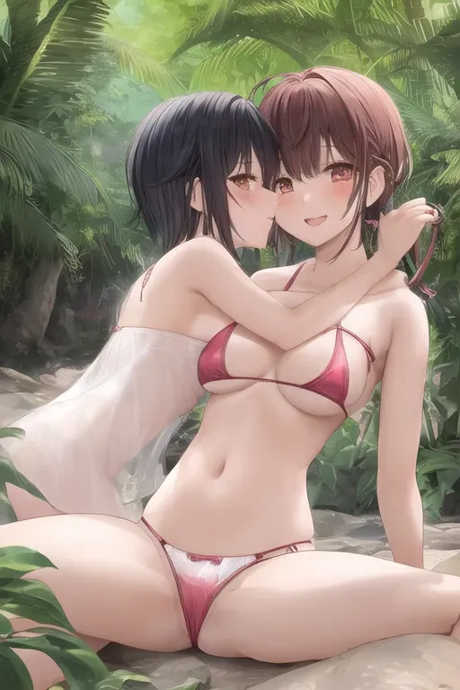 animie two girls three girls coupl leszbian girl on girl asian dark hair forest jungle kissing caress hugging sexualy provacative voulptuos lingerie mini bikini lon hair short hair musculer thletic smile lesbian provocative pose reclining sitting girl on girl nude see through sex positions group sex orgy lesbian orgy hedonistic