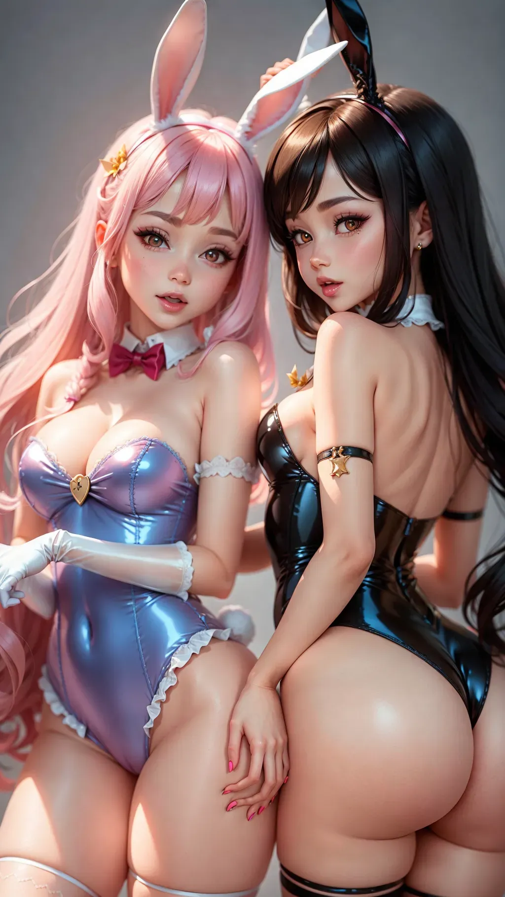 2 bunny girls
