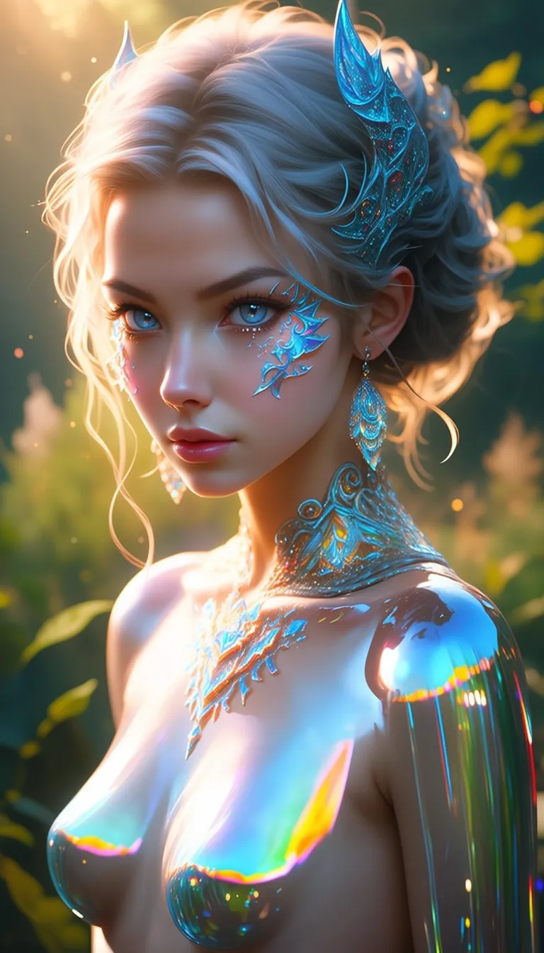 AI Art by MAGENTA CHARIZARD | Dopamine Girl