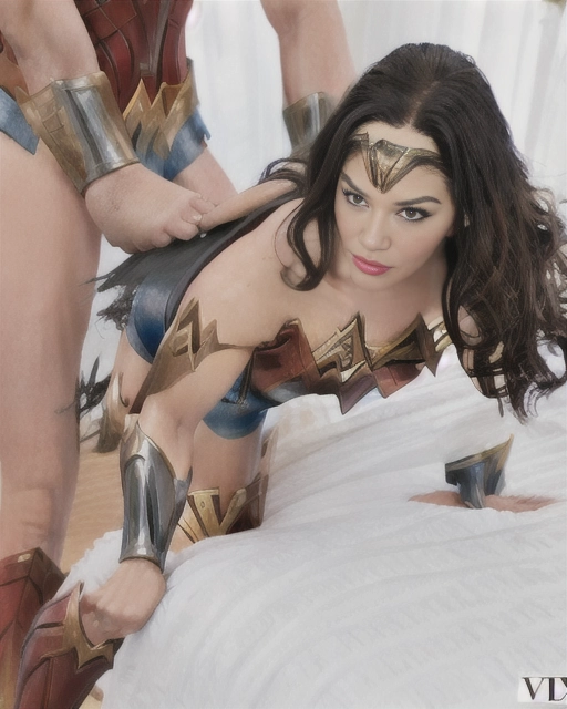 (((Wonder Woman))) getting fucked hard by a black cock, <lora:plVOedlDbyM_MF_DOGGY01:1>