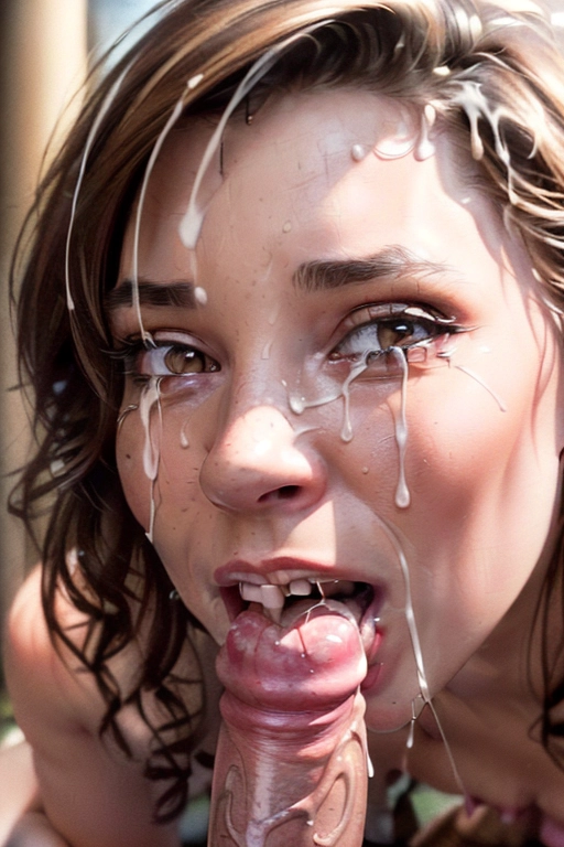 ((ultra beautiful woman)), (<lora:PN7xrGpnVMg_SarahF:0.9>), (( youthful, pale skin, (hard nipples))), ((brunette messy hair)),
(Sucking mouth, detailed blowjob features, lips wrapped around penis shaft, crying), Full eyelashes, high cheekbones, narrow hips, thin thighs,
((topless)), (cum, cum dripping),
lying down, ((showing her tight ass)), (((nude))), 5 fingers,
Ultra detailed face features, Ultra detailed skin features, Ultra detailed pouting full lips, Ultra detailed eyes features, Ultra , Ultra detailed goosebumps features, (realistic hair texture:1),
((((facial closeup, covered in cum, cum facial, (eyes crossed, stupid expression, mouth full of cock), cum in her mouth, cum drool, cum in her nose, cum on her cheeks, cum on her forehead, cum in her nostrils, cum in her eyes, vile cum, gross cum, disgusting cum, bukkake, sucking realistic penis, (detailed penis features), forced blowjob, deep throat, face-fucking)))),
Beautiful slightly asymmetrical face,
( soft light, atmospheric lighting),
(((captured with a 85mm lens:1), (sharp focus), bokeh, bokeh lighting, ultra best quality, ultra high quality, ultra high resolution, ultra high realism, ultra high realistic, ultra high masterpiece 1.2, ultra cinematic effects, foreground focus, foreground lighting, ultra cinematic lighting, ((ultra perfect teeth)), ultra perfect accurate portrait, super ultra accurate, ultra detailed, ultra accurate detailed, surrealism, ultra unreal engine, intricate, epic, hyper realistic, ultra detailed photograph, detailed gorgeous face,
<lora:dpmg_3d_rendering:0.1>, <lora:epiCRealLife:1>,<lora:dpmg_add_detail:0.5>, <lora:epi_noiseoffset2:1.5>,
32k, HDR, highest quality, highest resolution, absurdres, smooth, (soft lines), (soft edges), (perfect edges), (soft lighting), (soft glow), (cinematic lighting), (cinematic composition), (photorealist:1.72), (photorealism:1.72), (masterpiece:1.72), --s 750 --v 5.2,