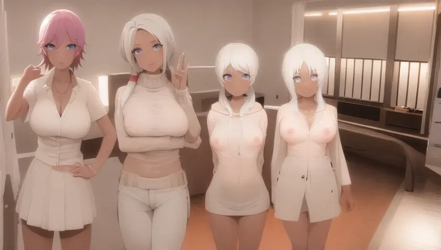 1:1copy, copy of inspiration, original hair color, all naked