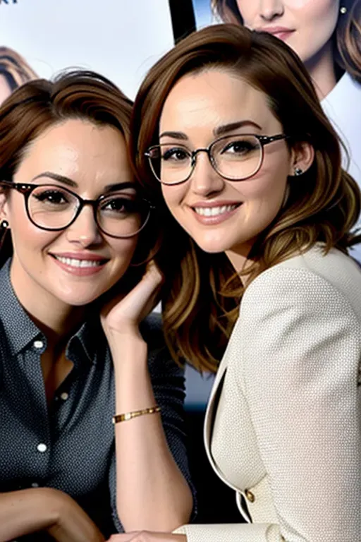 Olivia cooke with glasse, Shailene Woodley wirh glasses,