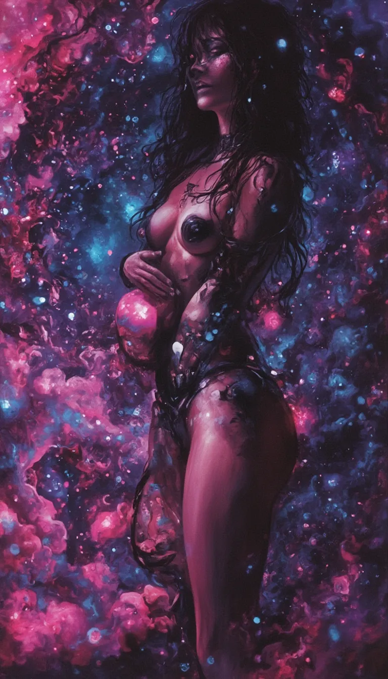 AI Art by MAGENTA CHARIZARD | Dopamine Girl