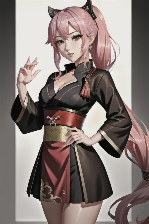 Genshin Impact Xiangling Sexy Art Anime Style Comissions Sample