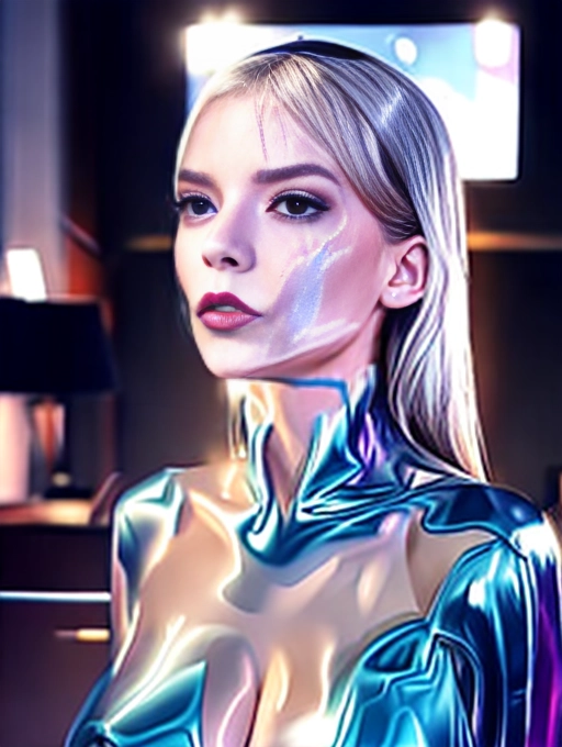 Anya taylor-joy,huge breasts, makeup,big lips,wide hips, tiny waist,big massive breasts,two arms,two legs,big thighs,huge tits,stockings,shinny skin,blonde hair,hyper-realistic,show face, big thighs,skinny waist,big ass,panties,two legsshowing,dress,big legs,zoom out,