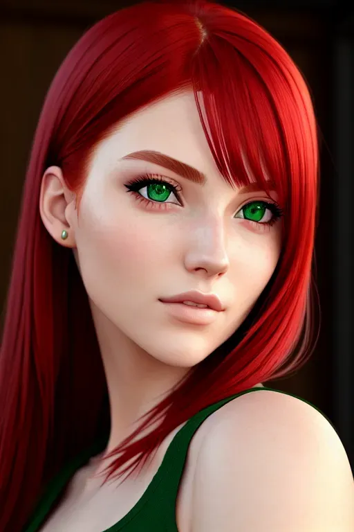 Dopamine Girl Profile Picture Ultra Realistic 1girl Cute Red Hair how-to-make-upwork-private-profile-to-public-freelancing-tips-2021