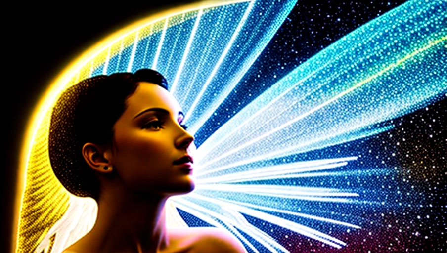 a 64k high detailed photo of the Light seen in Near Death Experience Research, (((Angelic Lighting))), Tunnel of Light, Celestial Lighting, Ethereal Lighting,