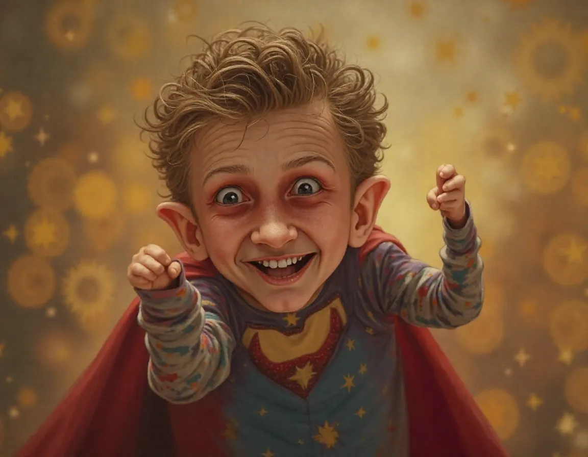 Super Jewish boy being made fun of