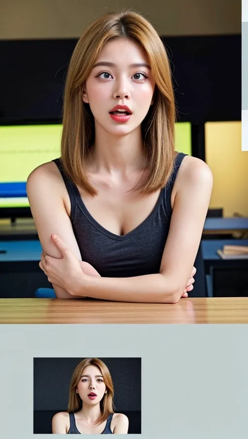 AI Art by Artificial Alien Intelligence | Dopamine Girl
