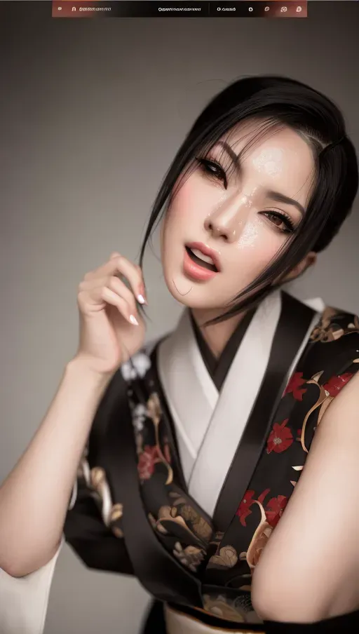 1girl, portrait, detailed face::5, beautiful::5, attractive::5, sexy::5, flawless::5, shapely::5, sensual, dirty::5, fatal, lethal, deadly, hurt::5, bruised::5, feudal japan::5, japanese , seductive, surprised, startled, stunned, attacked, ambushed, assaulted, frightened, terrified, alarmed, scared, spooked, panicked, fearful, terrorised, moody lighting::5, night::5, short hair, dark hair, black hair, parted hair, almond shaped eyes, eyes open::5, eyes wide::5, eyes wide open::5, thin lips, solo , masterpiece, ultra high res, professional, photo referenced::5, 23 years old, young adult::5, slim, pale skin, kimono, dark red kimono, saliva, saliva dripping, summer, thin clothing, sweat, sweaty skin, shiny skin, purple eyeliner, small breasts::5, pain::5, head tilt, mouth open, mouth agape, parted lips, bending, bent, 1 character, long sleeves::5, loose top,