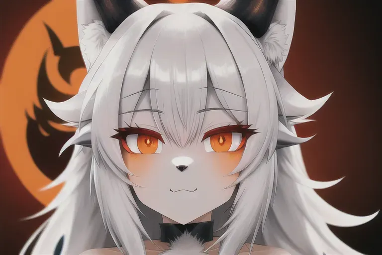anime girl wolf demon