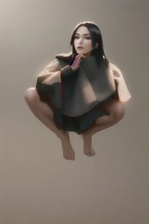 1girl , feudal japan , edo period , night , japanese , highres , short hair, dark hair, black hair, green eyes , almond shaped eyes , thin lips , parted lips, solo, ((masterpiece)),photo referenced::5, pale skin, tenchu, kunoichi, professional, ultra high res, kuugire, stealth, soft feminine facial features, button nose, 25 years old, seductive look, arrogant look, sinister look, detailed face, detailed eyes, dark kimono,