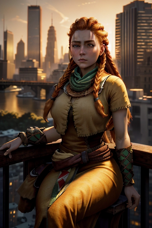 ((ultra detailed, masterpiece, absurdres))
<lora:jgbMXRJDzWy_HFWAloy:.8> HFWAloy, 1girl, orange hair, green eyes, long hair, braid, Cityscape during Golden Hour